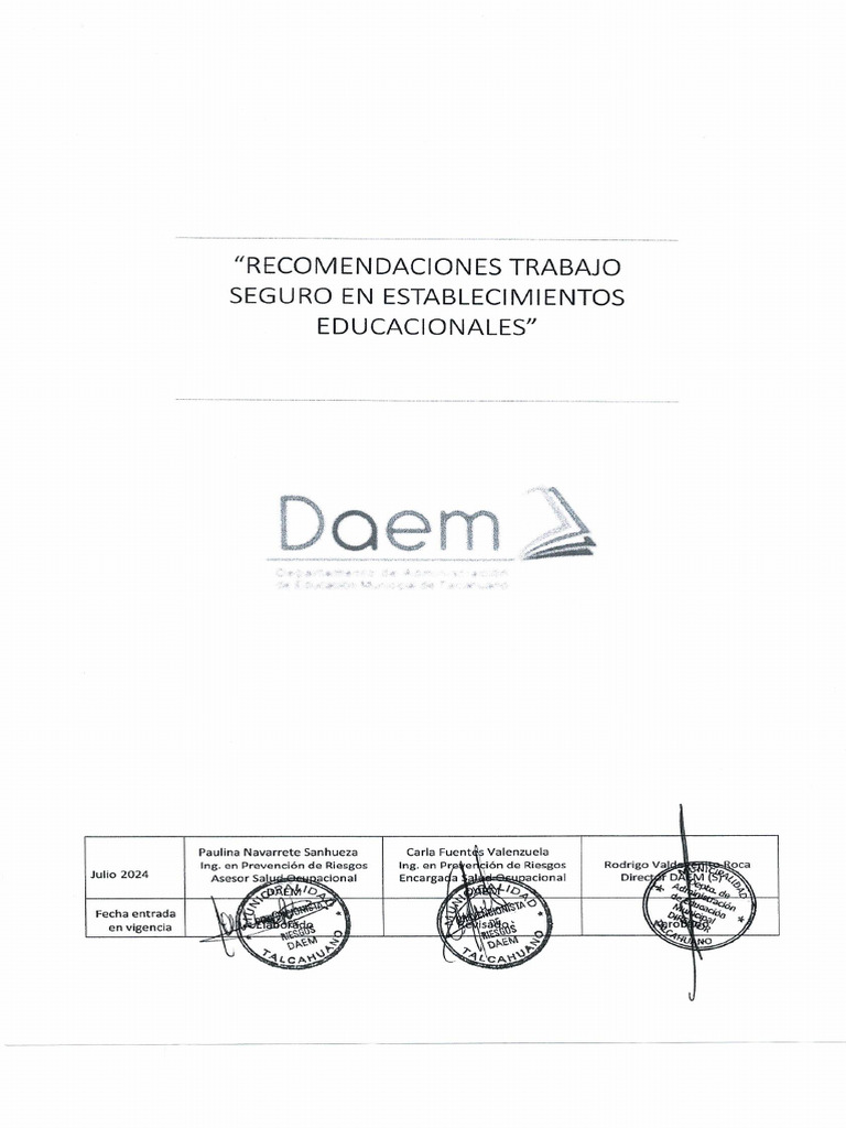 DAEM | PDF