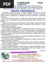 O CONSOLADOR       Nº 35