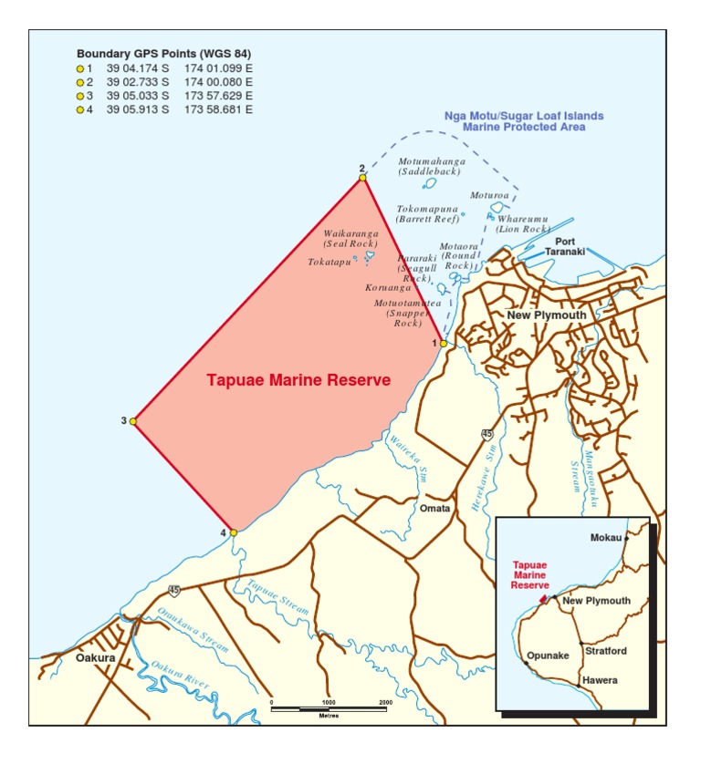 Tapuae Marine Reserve Overview | PDF