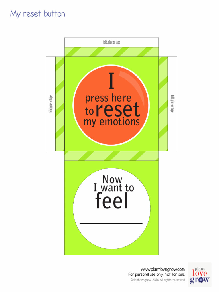Press Restart Feelings Buttons | PDF