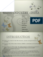 RADIO INDUSTRY IN INDIA LED BY RADIO MIRCHI