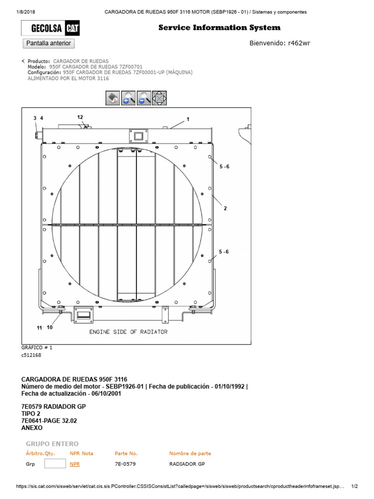 7e0579 Radiator GP | PDF