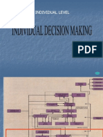 Individual Decision Making