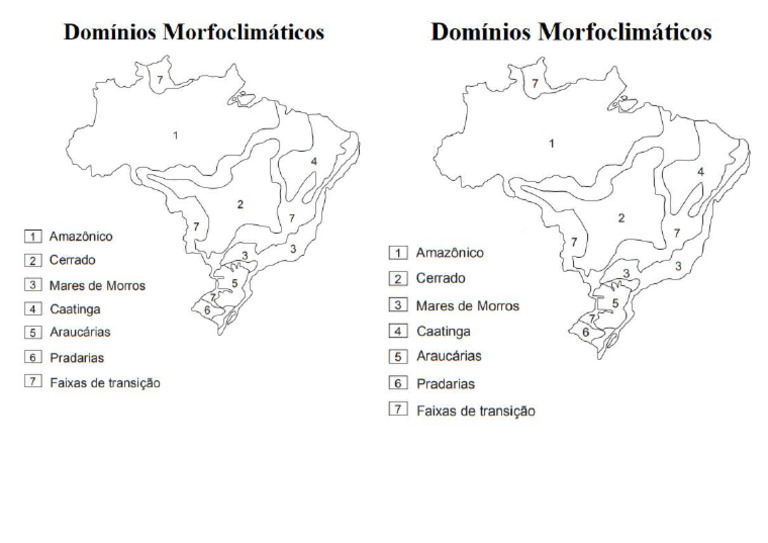 Mapa Dominio Morfoclimatico | PDF