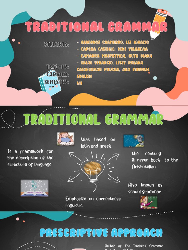 (Exp) Traditional Grammar | PDF