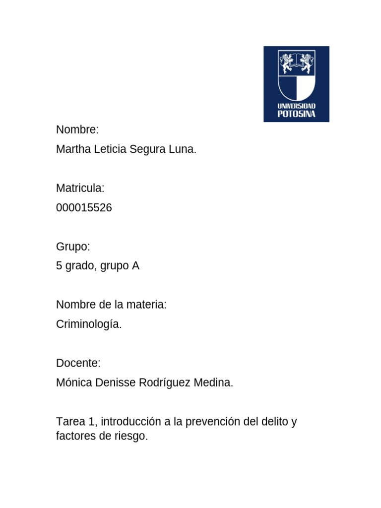 Prevención del Delito y Seguridad Ciudadana | PDF | Prevención del ...