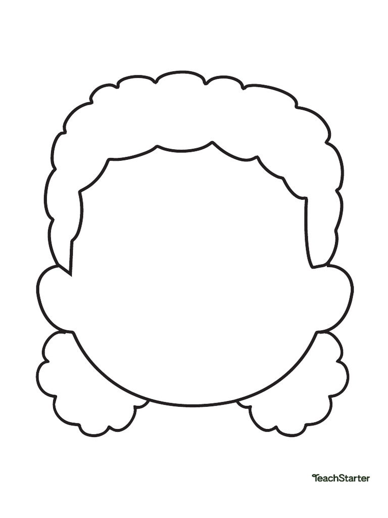 Free Blank Face Template Pack Printable PDF | PDF