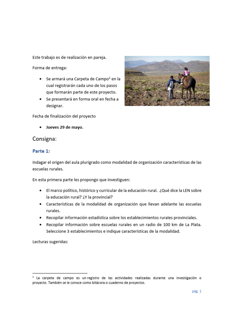 Proyectos Educativos en Escuelas Rurales | PDF | Enseñando | Escuelas