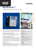 BactoScan™ 5: Enhanced Milk Bacteria Testing | PDF | Staining | Flow ...