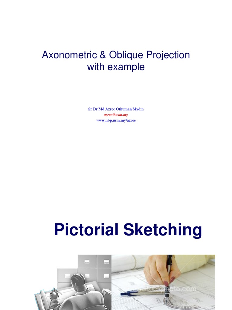 Axonometric & Oblique Projection With Example | PDF | Visual Journalism ...
