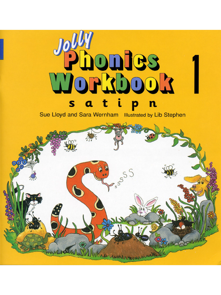 Jolly Phonics Workbook 1 - S, A, T, I, P, N | PDF