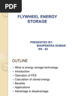 Flywheel Energy Storage by Bhupendra Kumar, SRMGPC