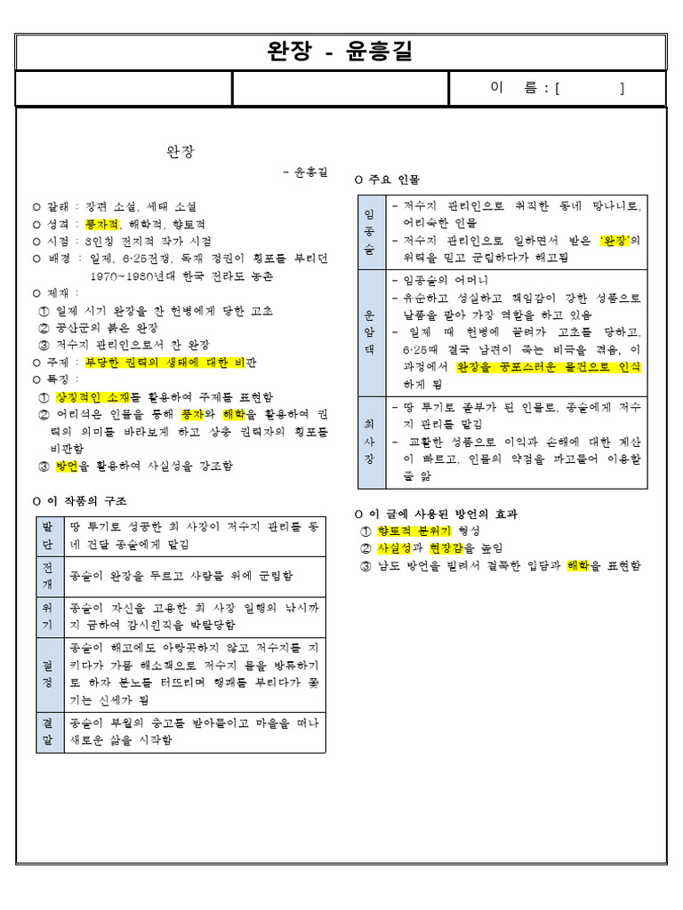 59. 완장 - 윤흥길 | PDF