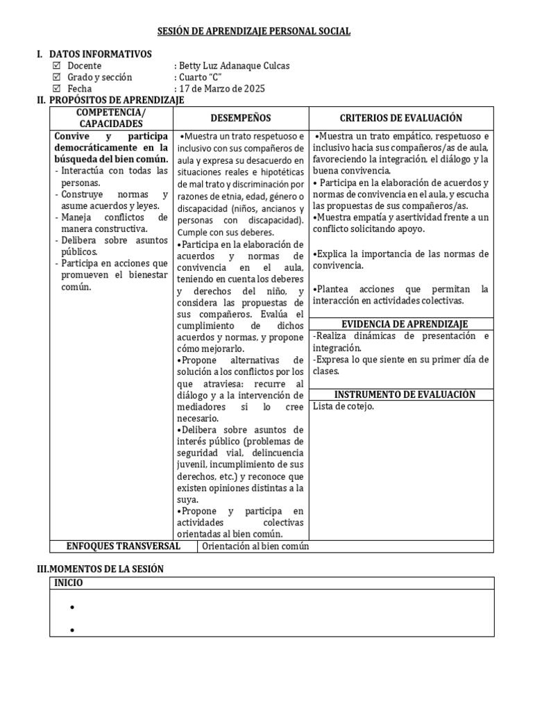 Bienvenida y Dinámicas en Aula 4C | PDF | Salón de clases | Aprendizaje