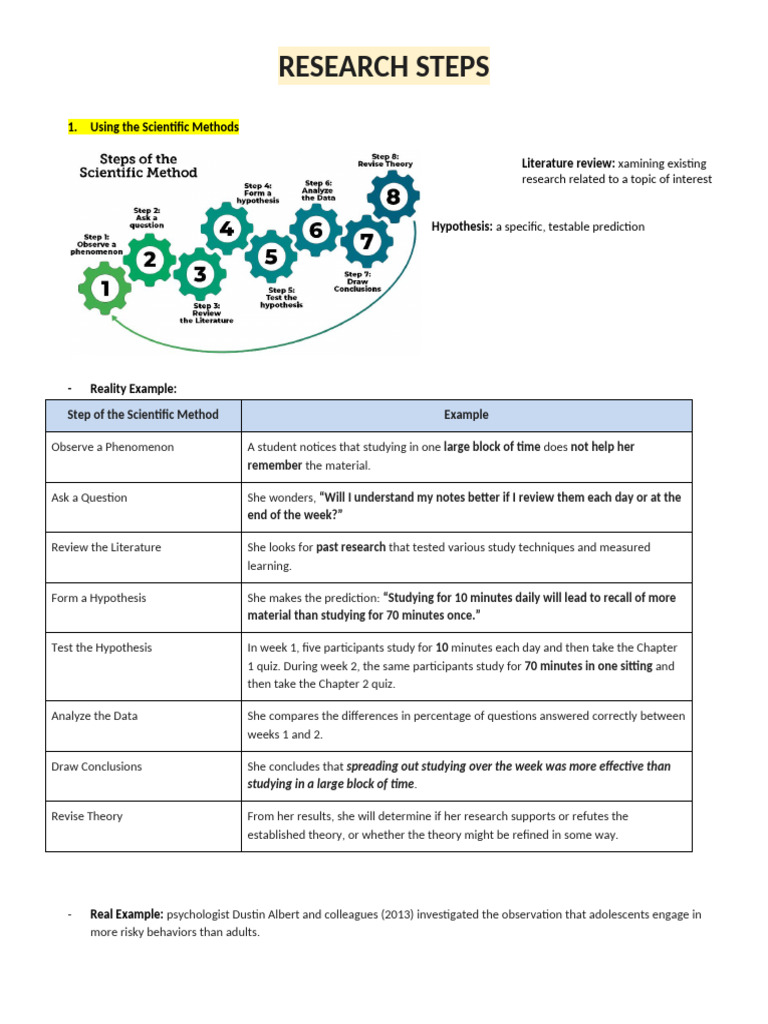 Psychological Research Specialization (Repaired) | PDF | Sampling ...