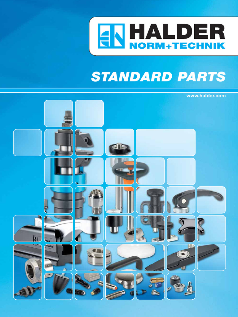 Halder Standard Parts Catalog | PDF | Screw | Electrical Connector