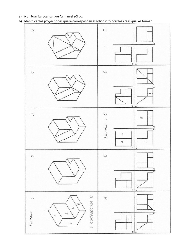 Proyecciones Guia1 | PDF