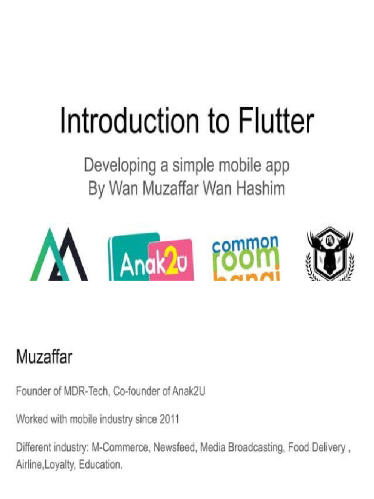 Flutter 2 | PDF