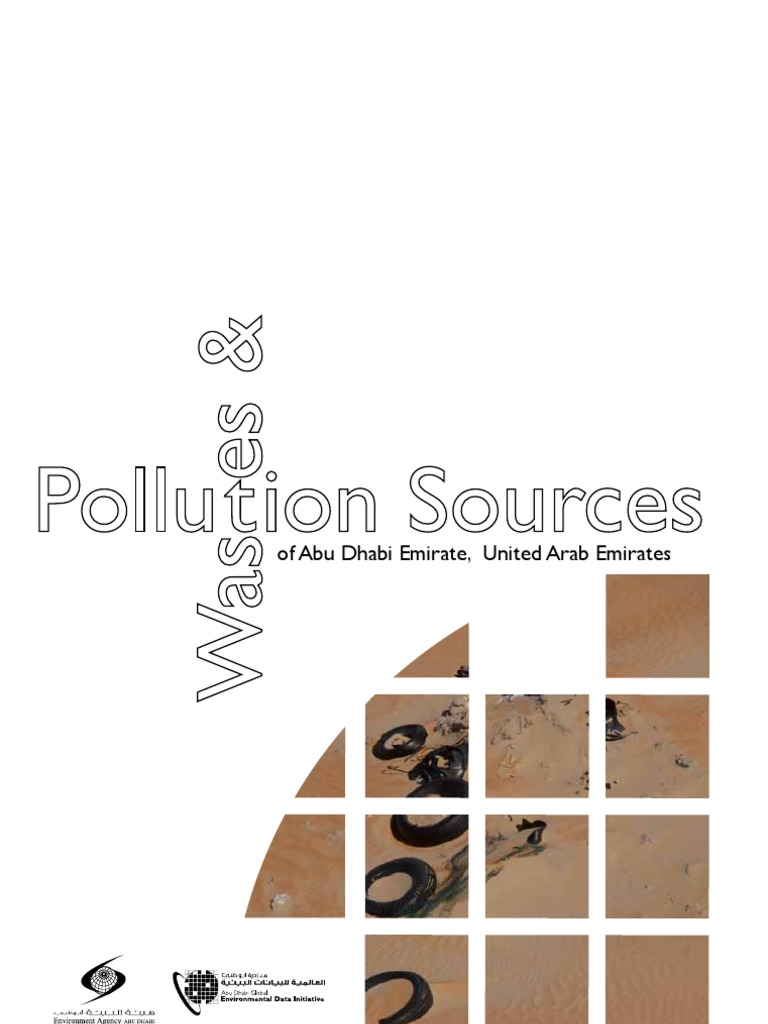 Abu Dhabi Waste Water Disposal PDF Waste Management Landfill