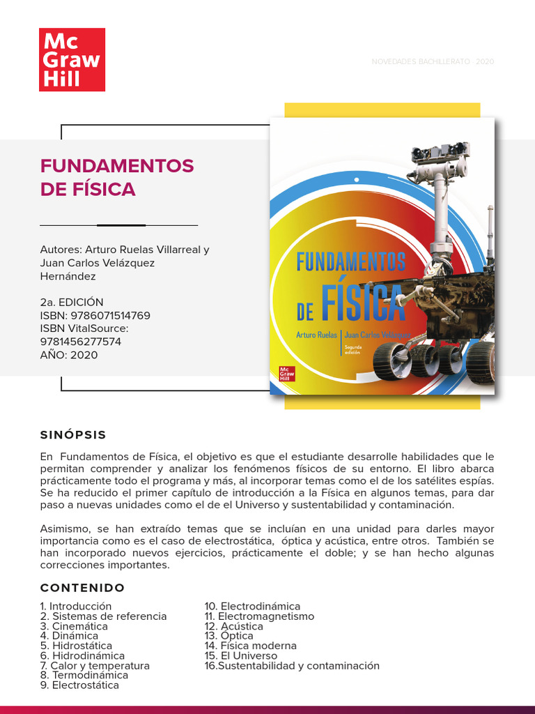 Fundamentos de Física - 2a Edición | PDF