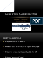 Basics of Flight and Aerodynamics: Groups A and B: 1 Year On-Level Centennial Aviation Club