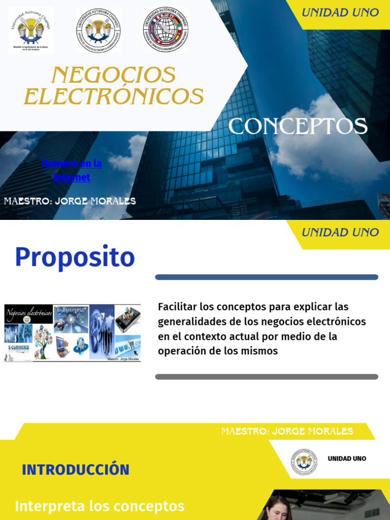 Conceptos Clave de Negocios Electrónicos | PDF | Comercio electrónico ...