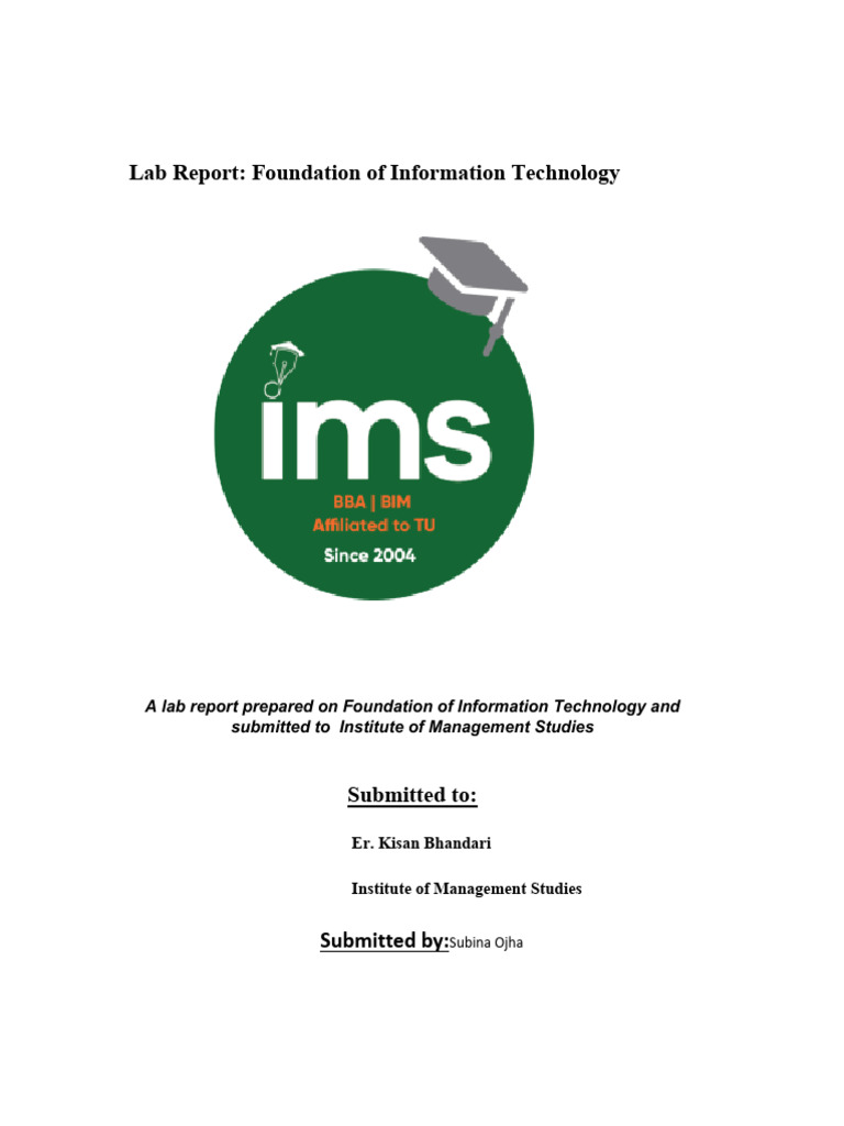 Lab Report Final | PDF | File Transfer Protocol | Computer Data Storage