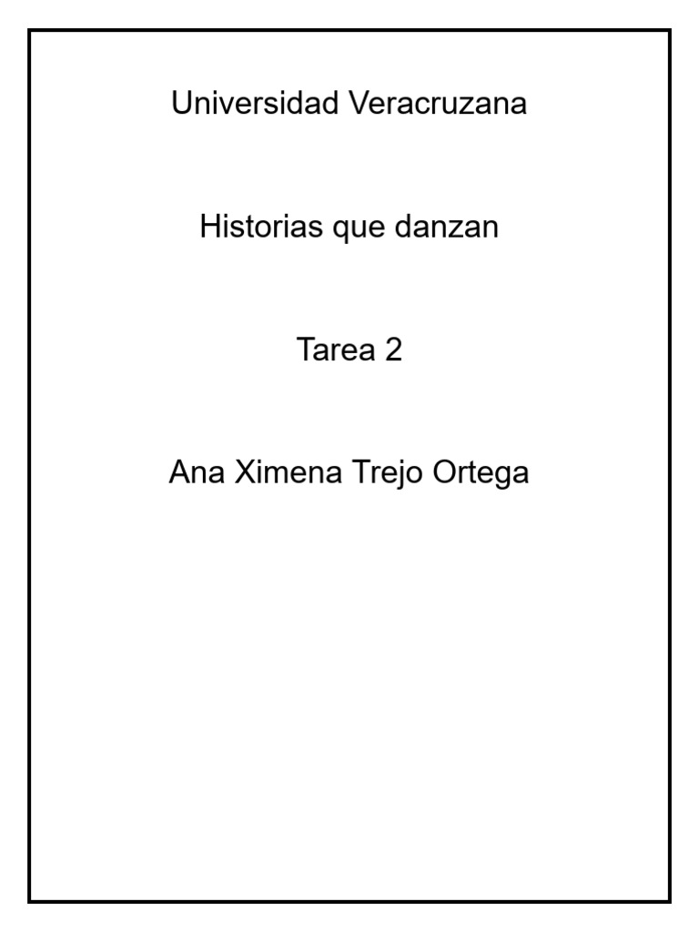 Tarea 2 Lectura y Video | PDF | Bailes