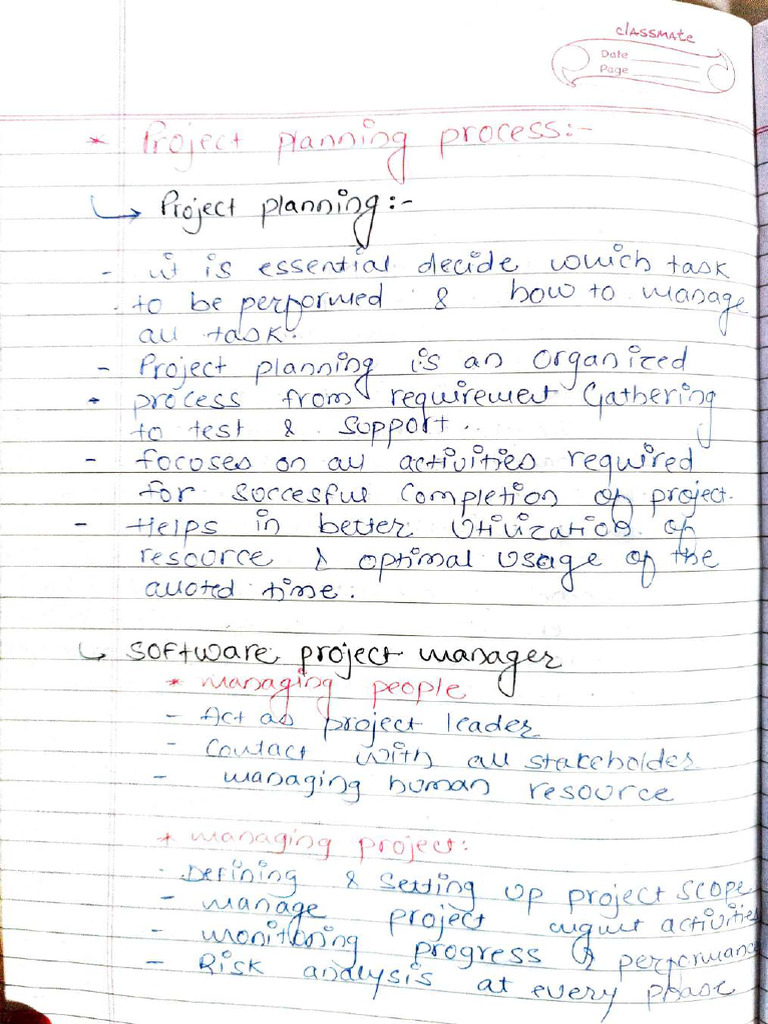 Project Planning and Estimation Guide | PDF | Object (Computer Science ...
