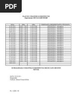 Plan de Curatenie Si Dezinfectie 2011