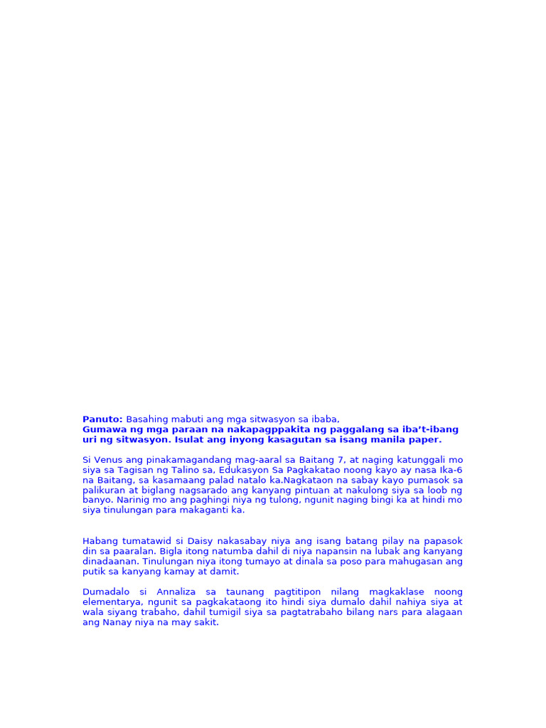 Task Card | PDF