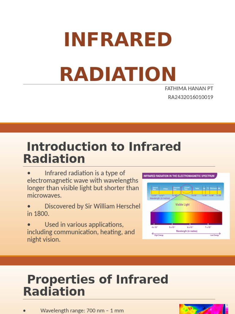 Understanding Infrared Radiation Basics | PDF | Infrared ...