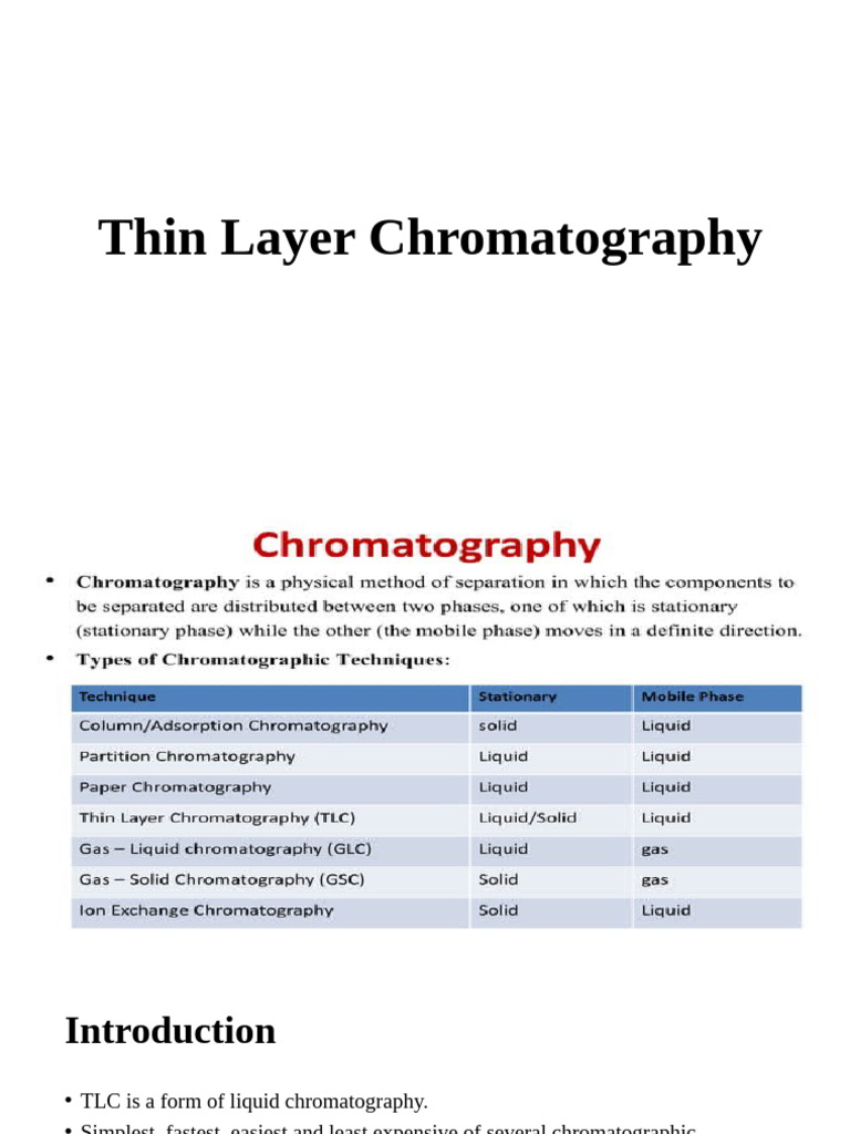 Thin Layer Chromatography [Autosaved] | PDF | Chromatography | Thin ...