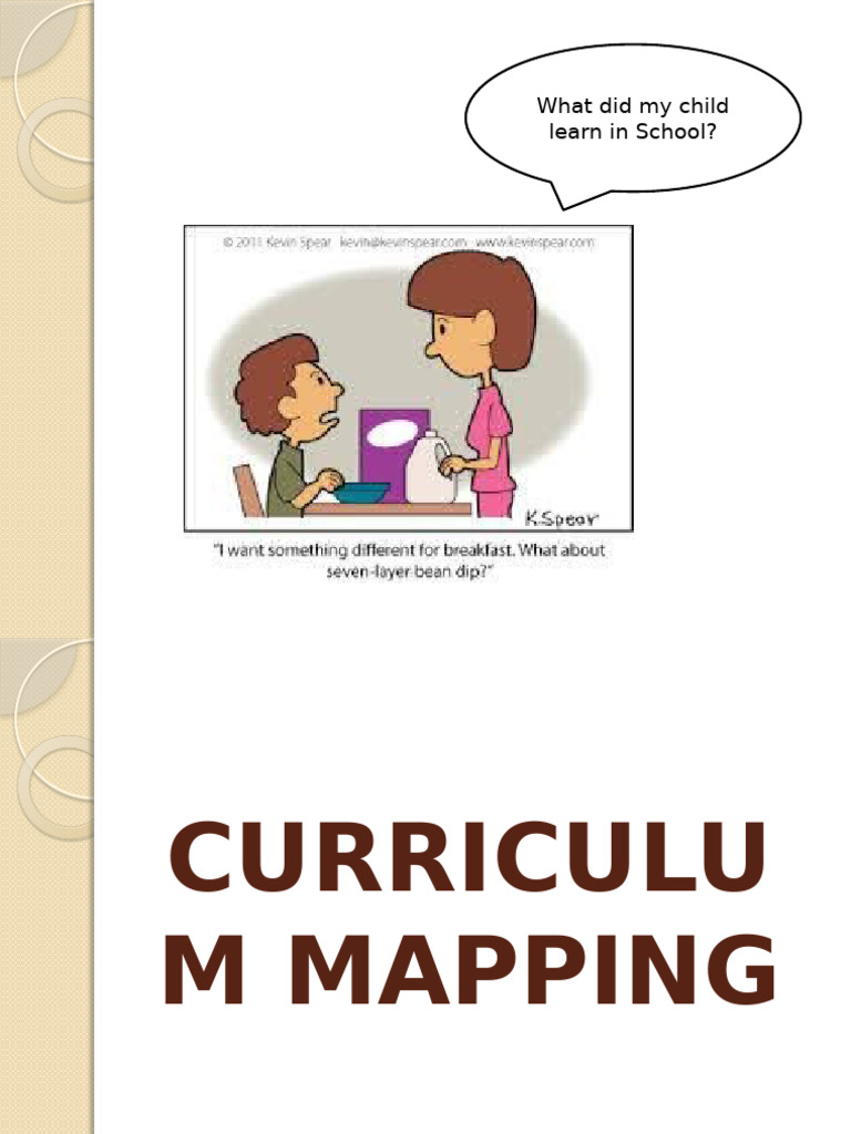 Curriculum Mapping | PDF