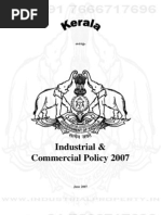 Kerala Industrial Policy 2007