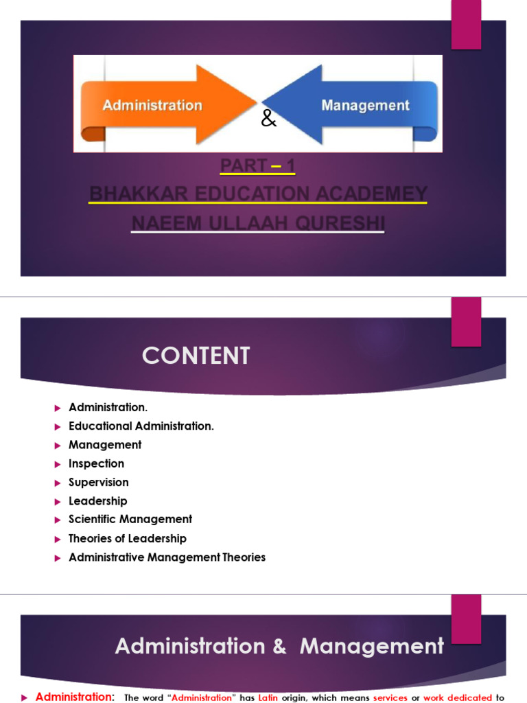 Administration &managment | PDF | Leadership | Servant Leadership