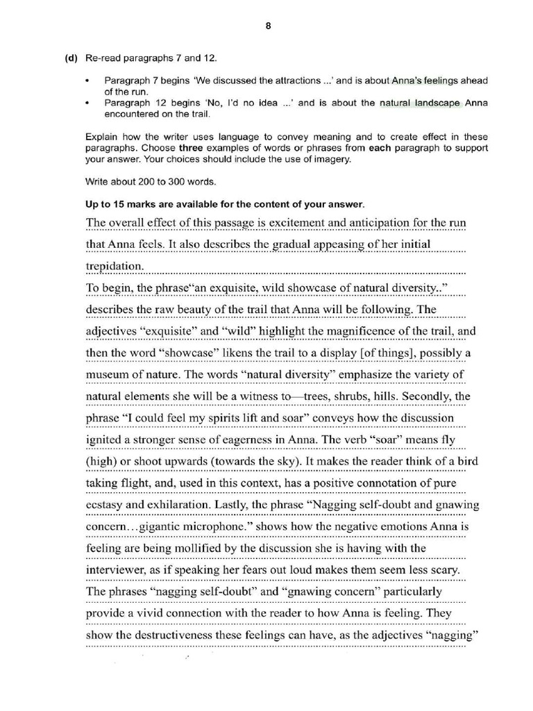 Writer's Effect IGCSE | PDF