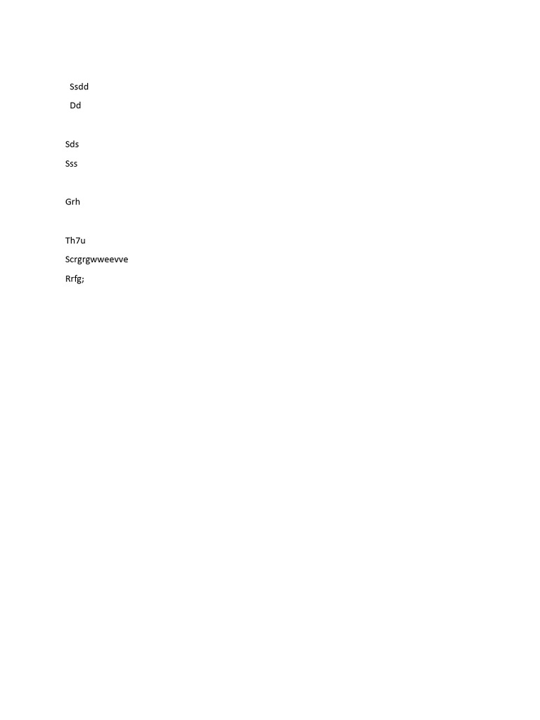 SSDD DD | PDF