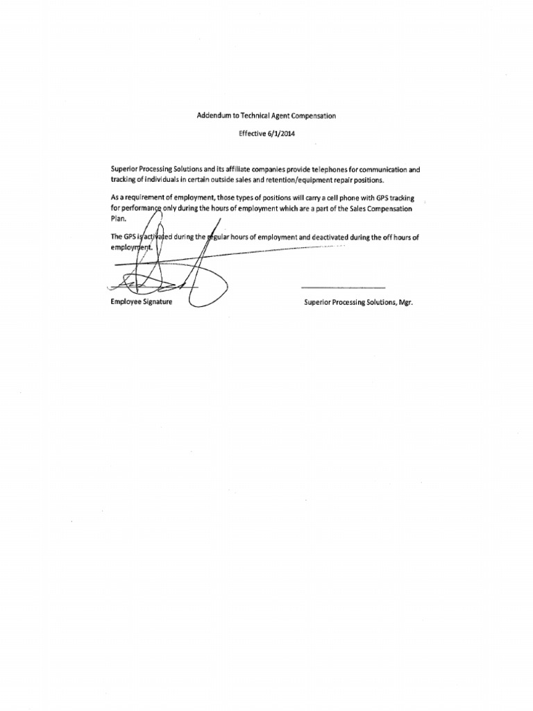 Anwar Addendum Sign | PDF