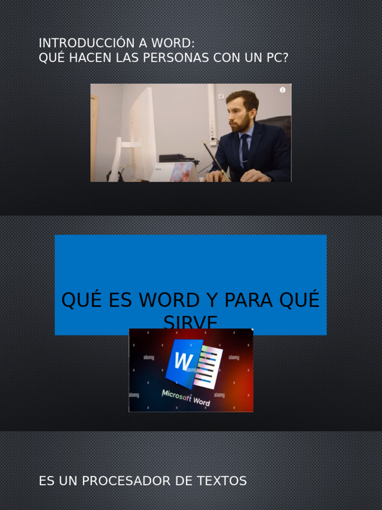 Qué Es Word y para Qué Sirve | PDF