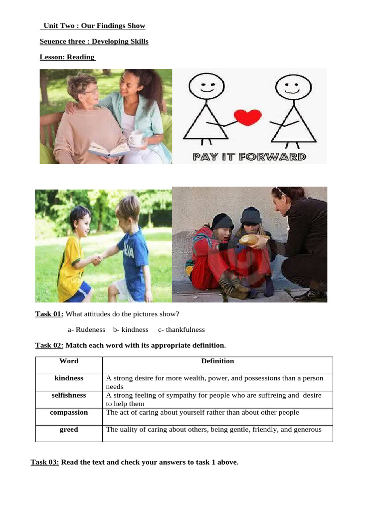 The Power of Kindness | PDF | Compassion | Greed