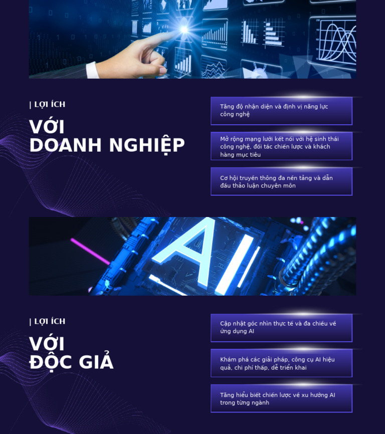 Blue and Purple Modern Artificial Intelligence Technology Presentation ...