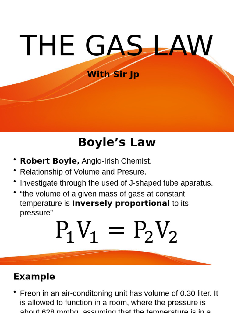 Understanding Key Gas Laws Explained | PDF | Gases | Mole (Unit)