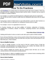 How to Square Fractions Easily | PDF | Fraction (Mathematics ...