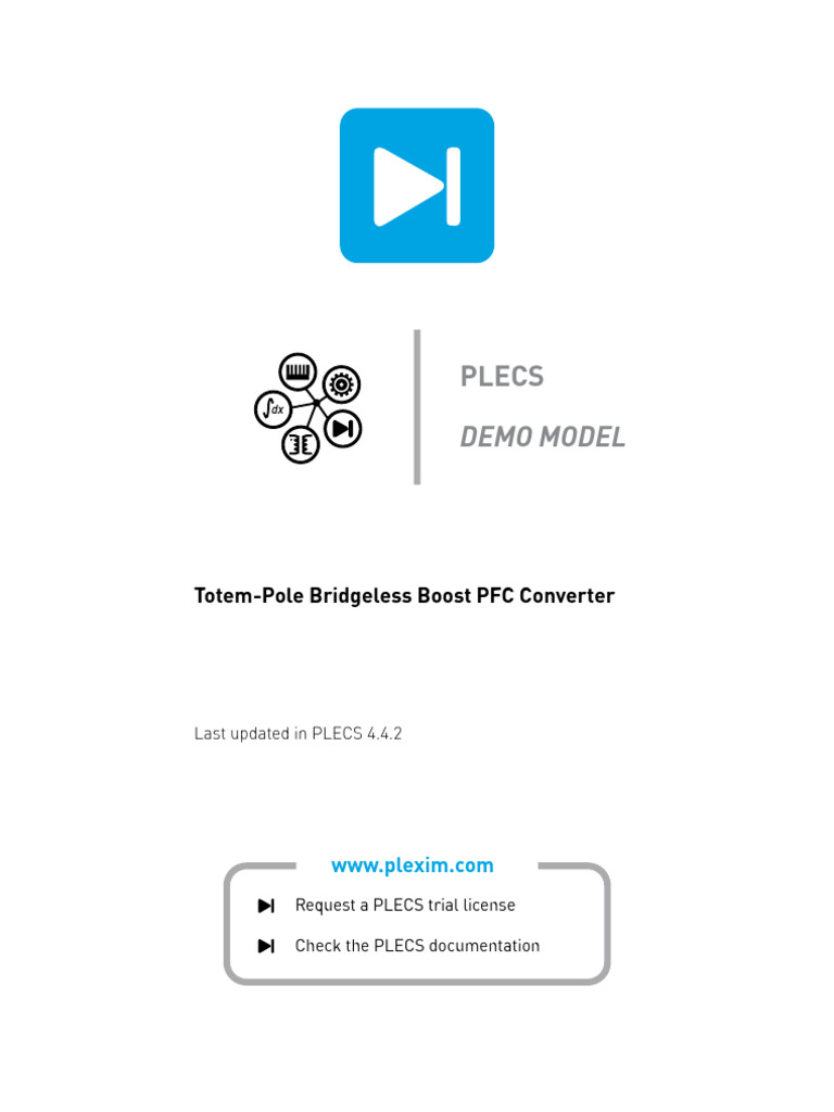 Bridgeless Totem-Pole PFC Converter Model | PDF | Rectifier ...