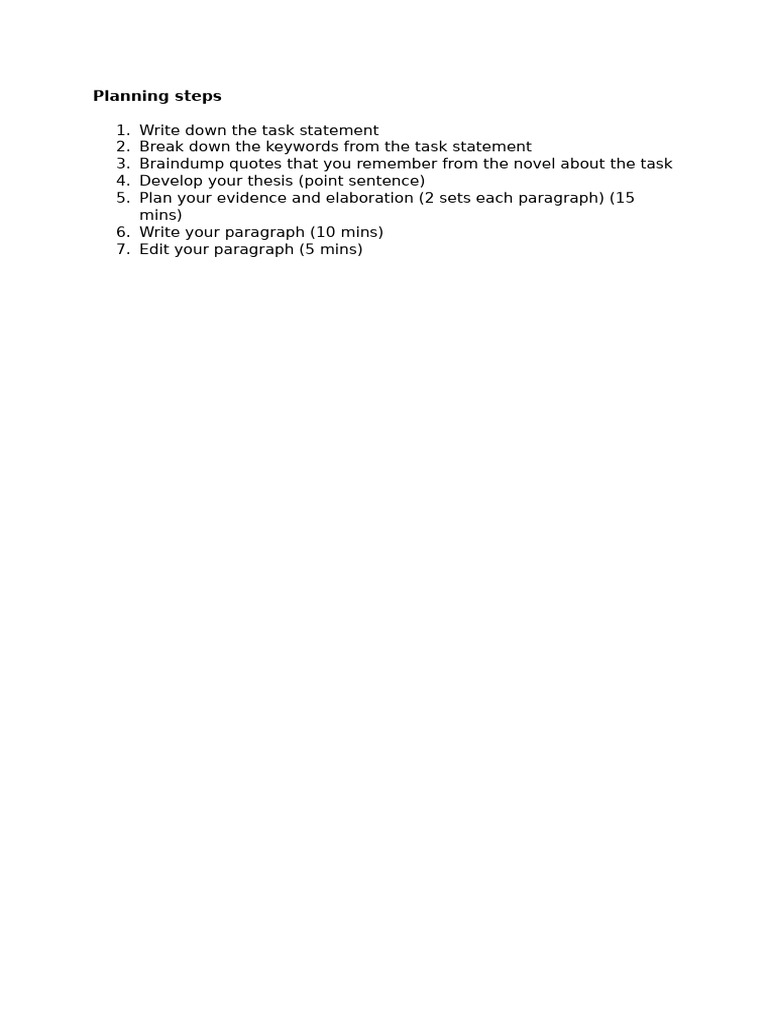 Effective Paragraph Writing Guide | PDF