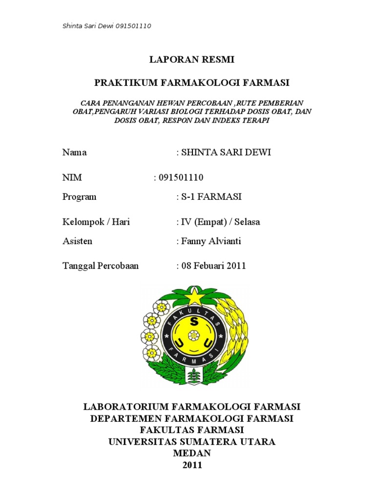 Jurnal Farmakologi 1 Shinta 03 Pdf