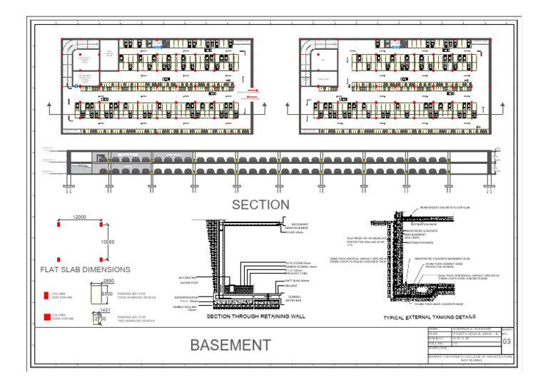 Basement Design and Slab Details | PDF | Concrete | Basement