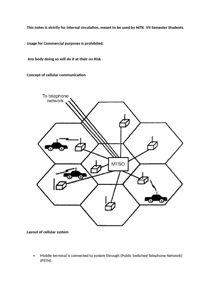 Cellular Communication System Overview | PDF | Cellular Network | Radio