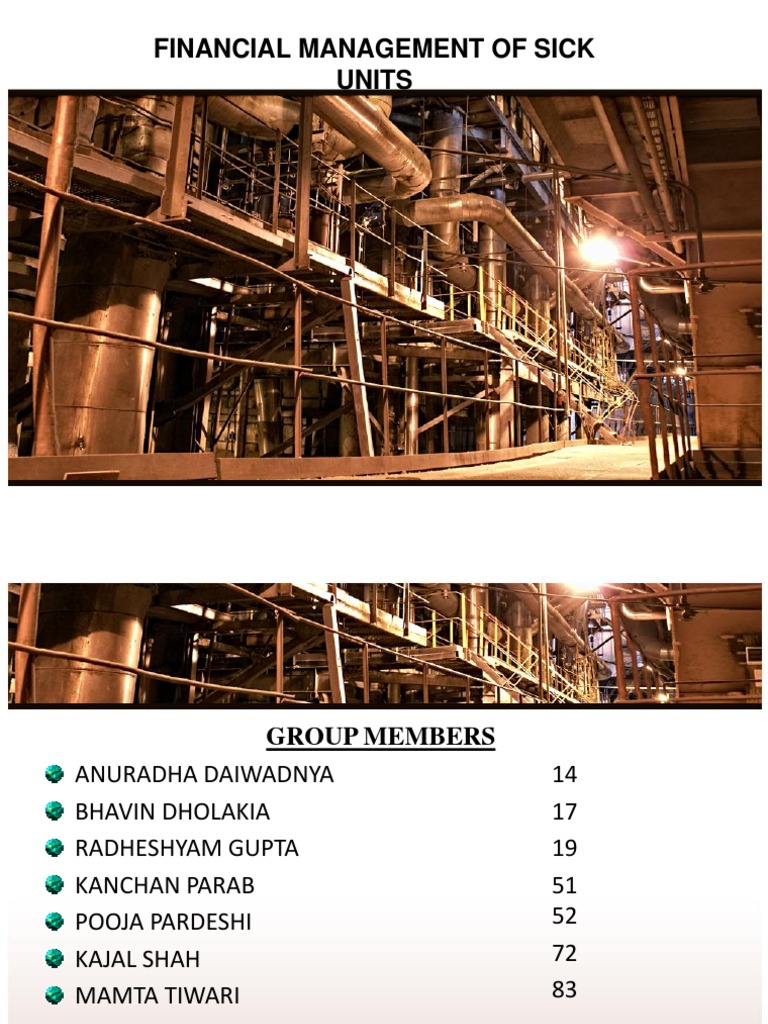 Financial Management of Sick Units | PDF | Mergers And Acquisitions | Cable